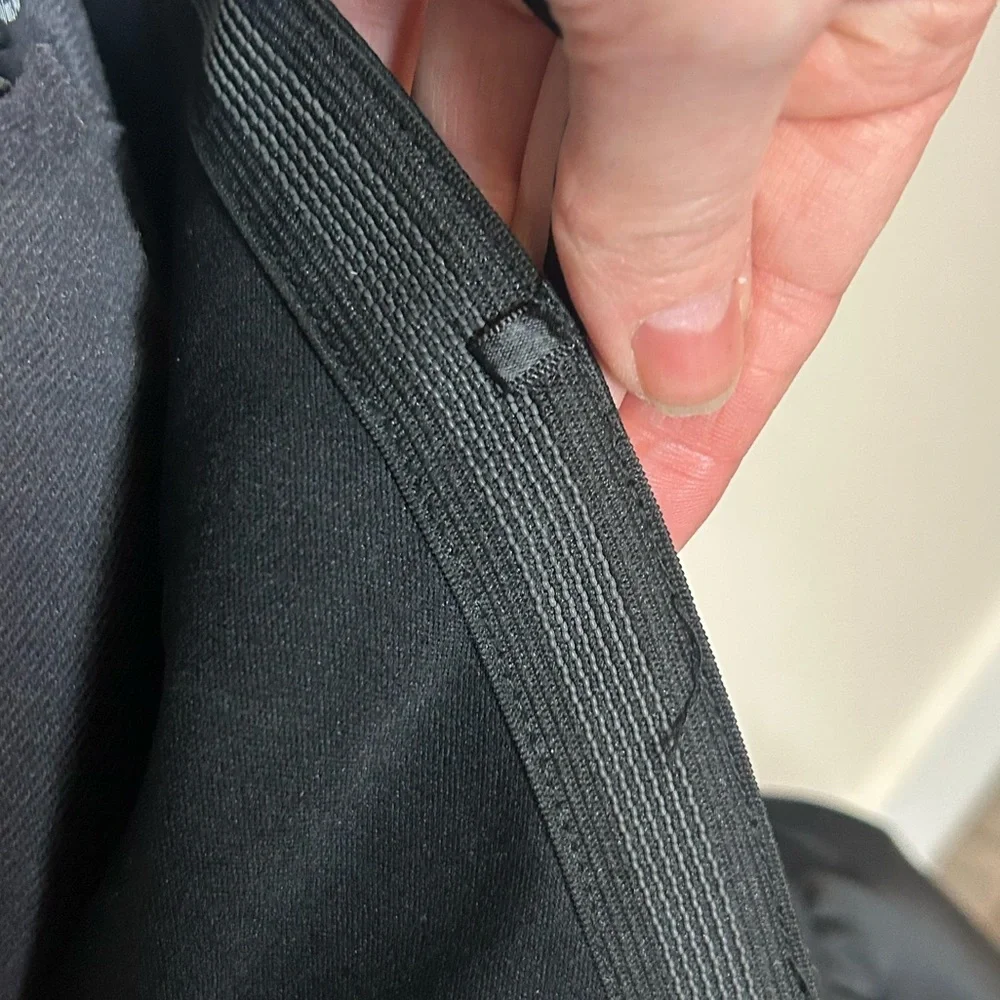 le chateau Black Strapless Satin Grad Dress - Picture 5 of 6